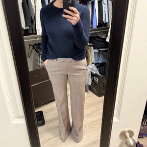 Theory Demetria 2 Multi Window Check Portland pant. Size 10